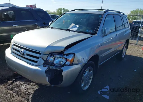 2006 Toyota Highlander Limited V6 from USA, damaged, VIN JTEEP21A460144675